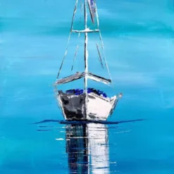 Sailboat Painting: Compact Sailboat Art in Georgia